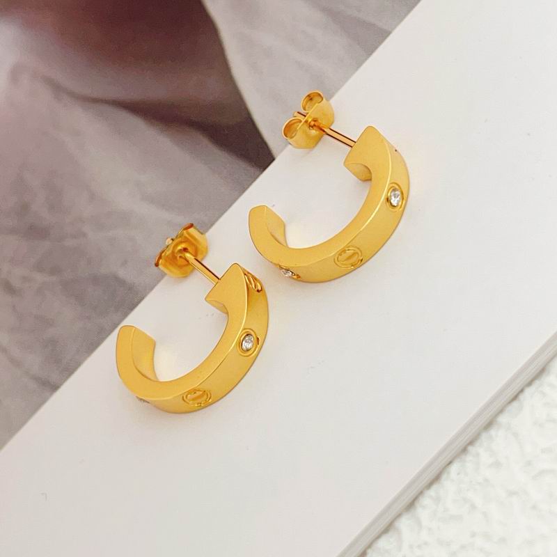 Cartier earring 12yxx23 (1)