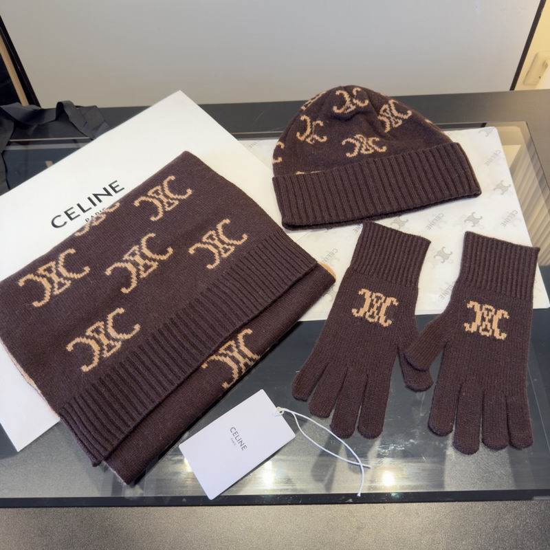 Celine Scarf Hat Gloves (81)