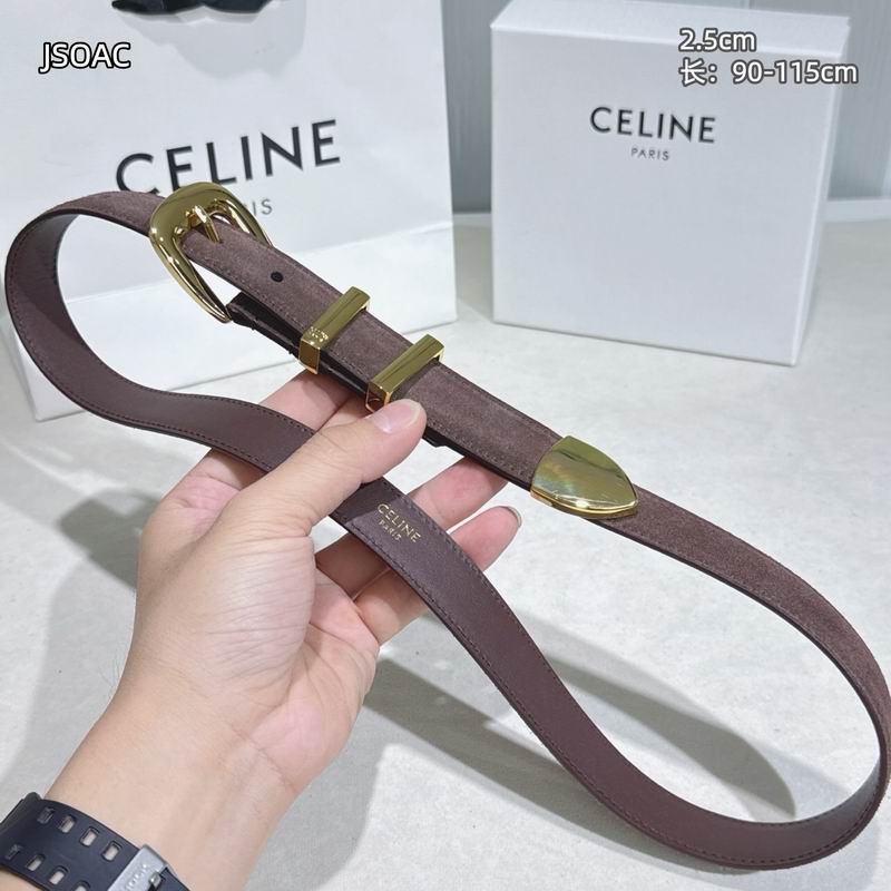 Celine belt 25mmX90-115cm 8L (14)