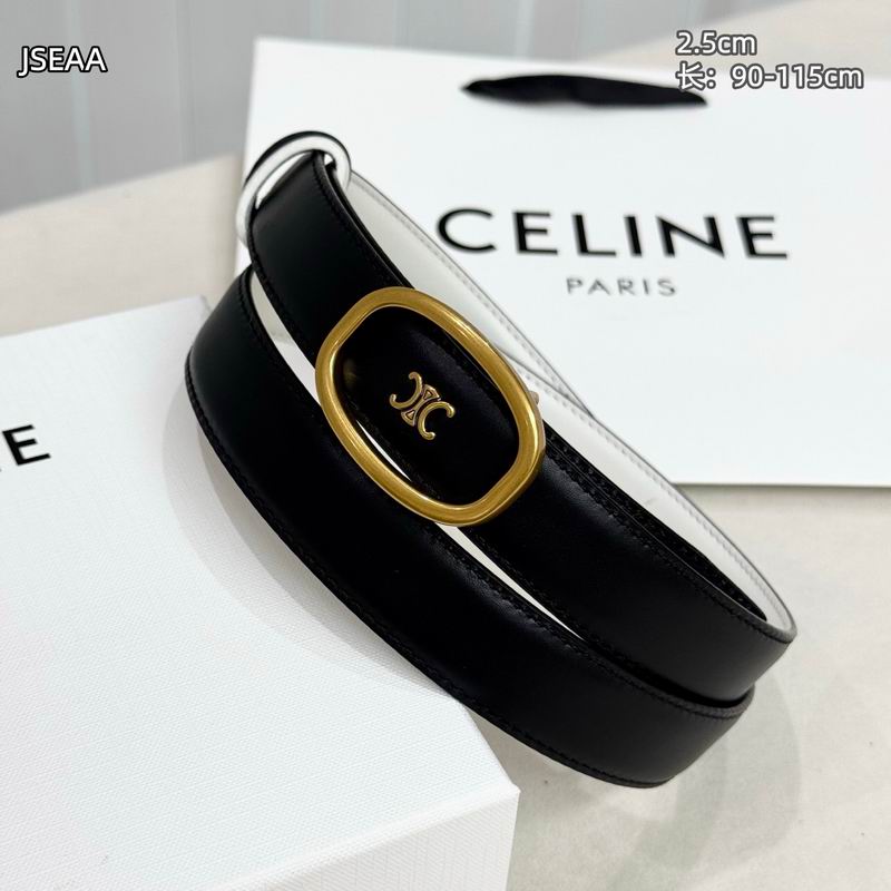 Celine belt 25mmX90-115cm 8L (60)