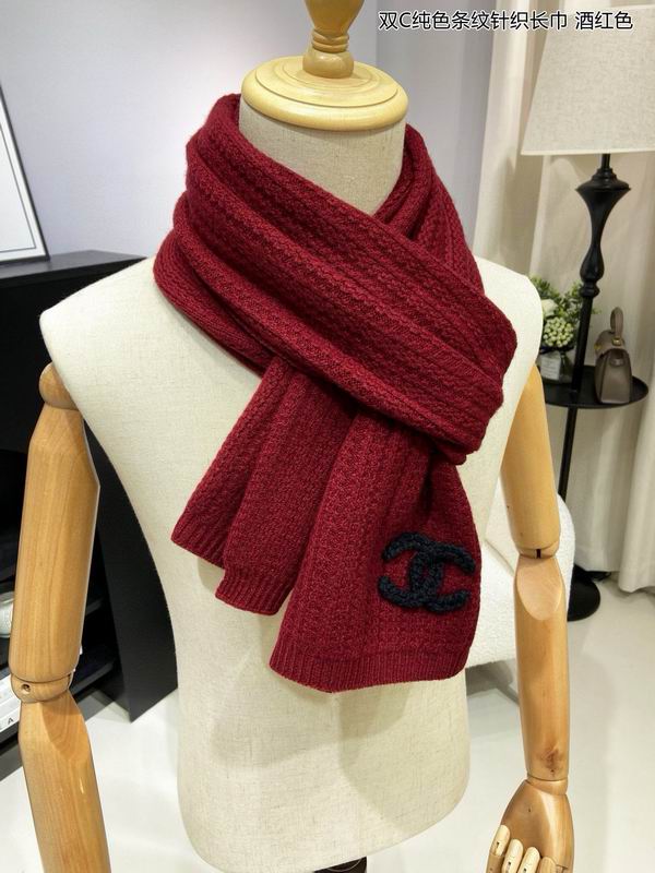 Chanel Scarf 100%羊绒 E20 (13)