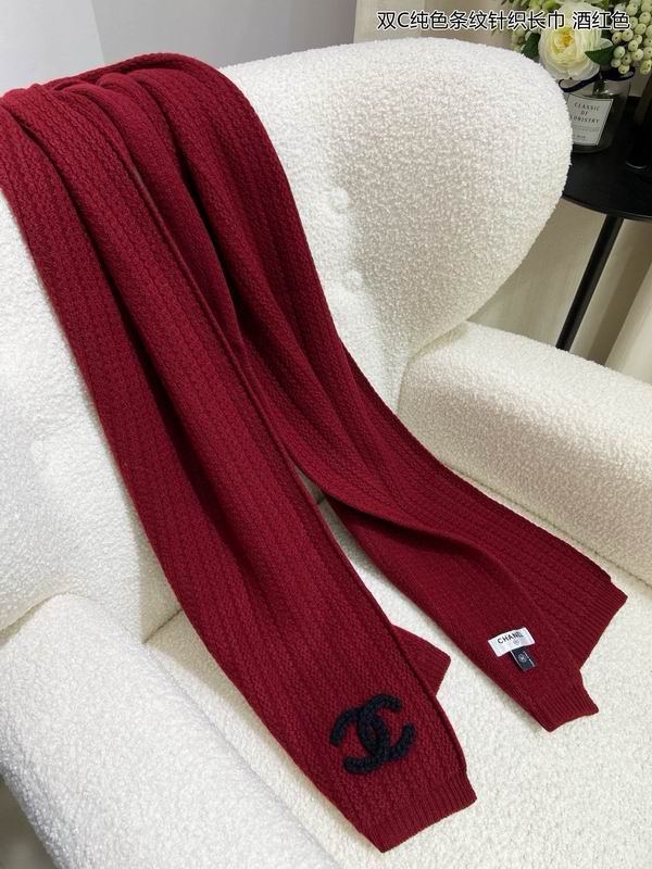 Chanel Scarf 100%羊绒 E20 (15)