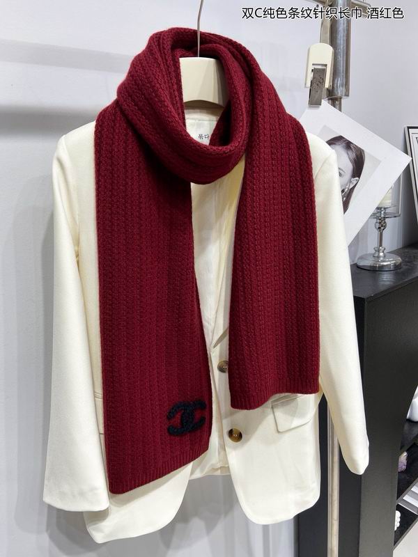 Chanel Scarf 100%羊绒 E20 (18)