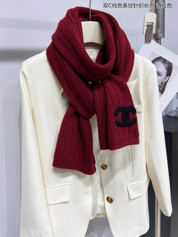 Chanel Scarf 100%羊绒 E20 (19)