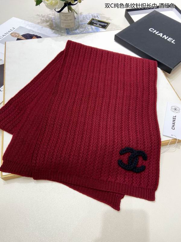Chanel Scarf 100%羊绒 E20 (20)