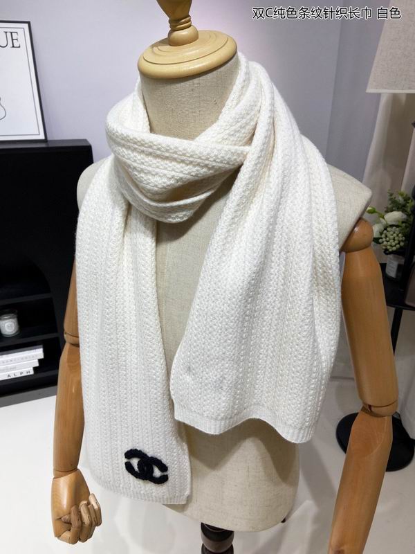 Chanel Scarf 100%羊绒 E20 (23)