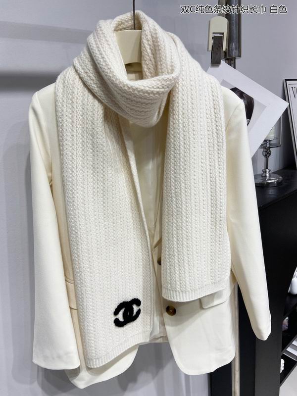 Chanel Scarf 100%羊绒 E20 (27)