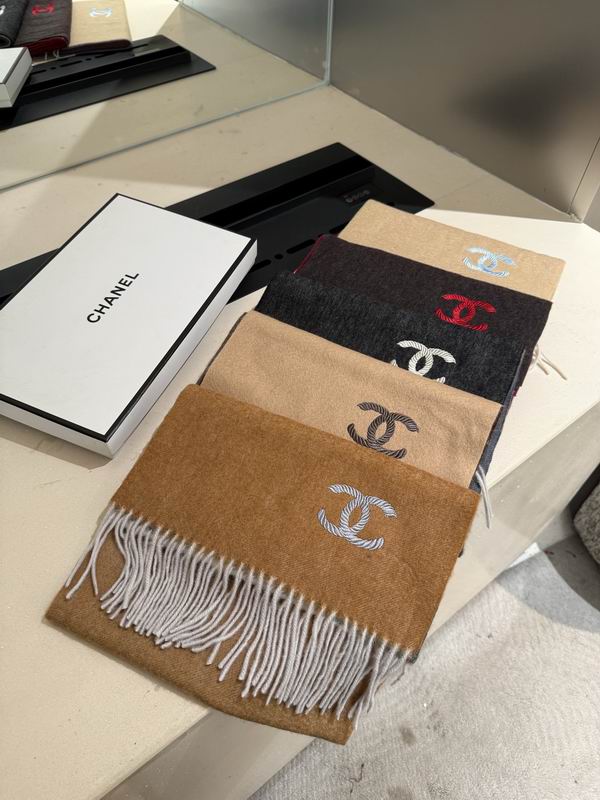 Chanel Scarf 210X33cm E26 (1)