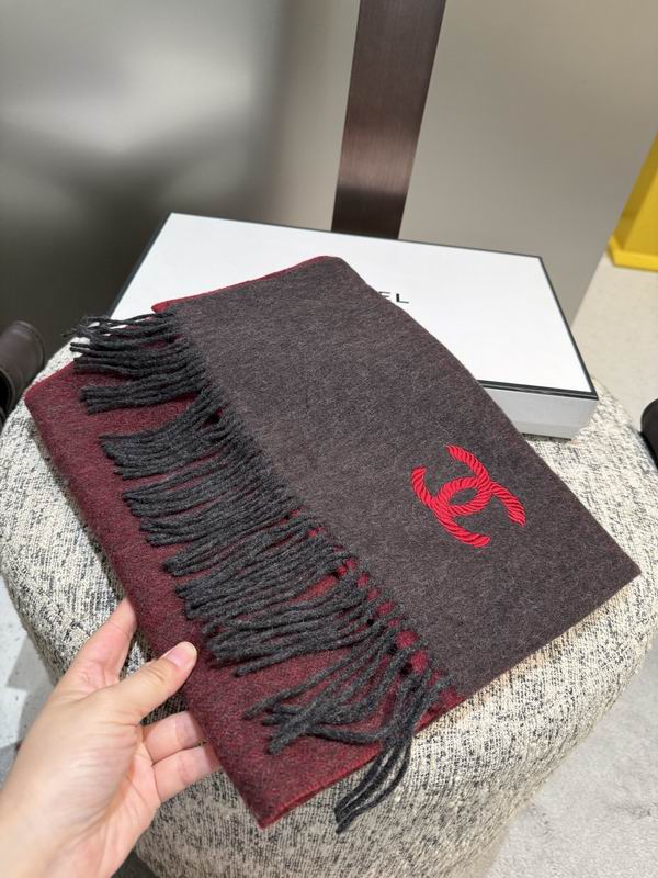 Chanel Scarf 210X33cm E26 (14)
