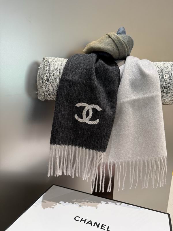 Chanel Scarf 210X33cm E26 (16)