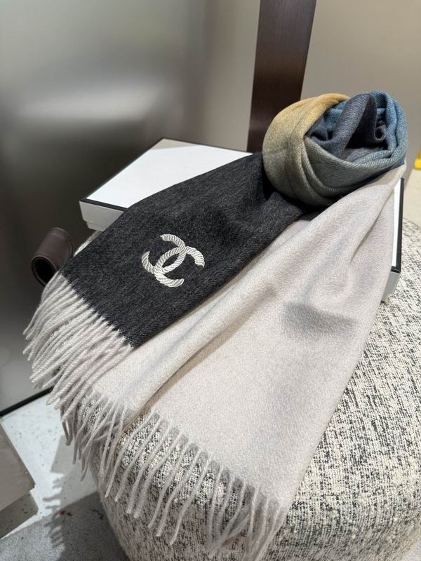 Chanel Scarf 210X33cm E26 (17)