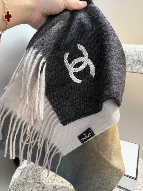 Chanel Scarf 210X33cm E26 (19)