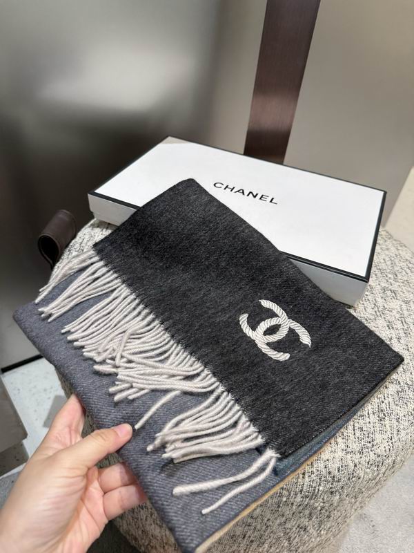 Chanel Scarf 210X33cm E26 (21)