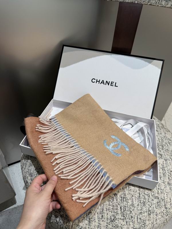 Chanel Scarf 210X33cm E26 (34)