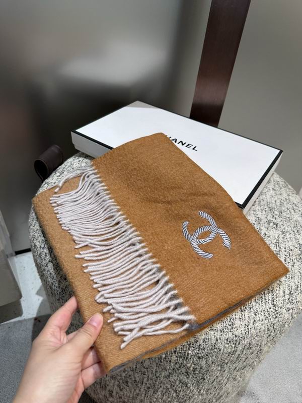 Chanel Scarf 210X33cm E26 (7)