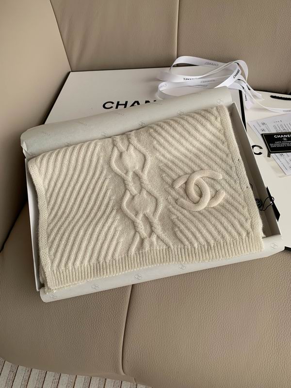 Chanel Scarf 30X200cm 100%羊绒 E21 (4)