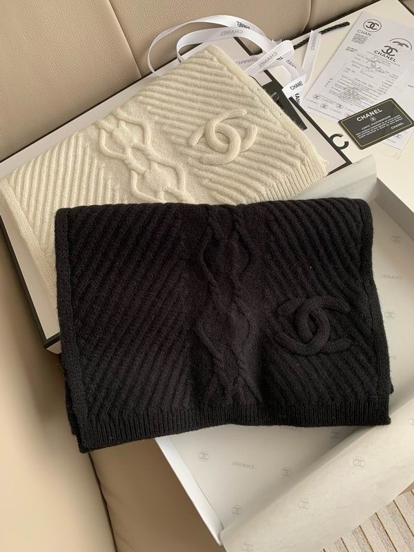 Chanel Scarf 30X200cm 100%羊绒 E21 (6)