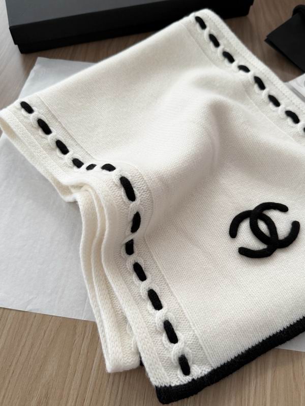 Chanel Scarf 32X180cm 100%羊绒 E26 (10)