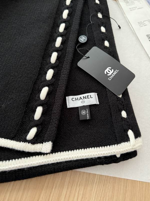 Chanel Scarf 32X180cm 100%羊绒 E26 (2)