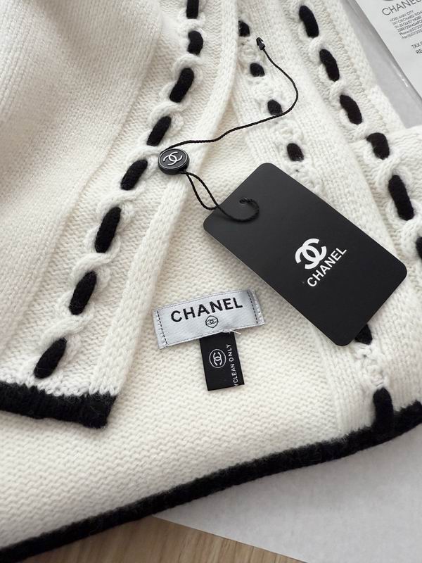 Chanel Scarf 32X180cm 100%羊绒 E26 (8)