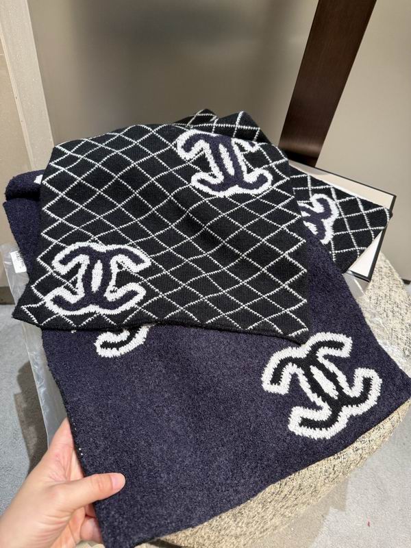 Chanel Scarf 35X180cm 100%羊绒 E50 (15)