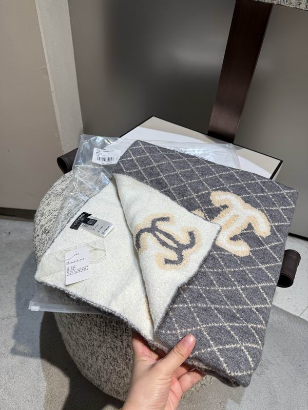 Chanel Scarf 35X180cm 100%羊绒 E50 (24)