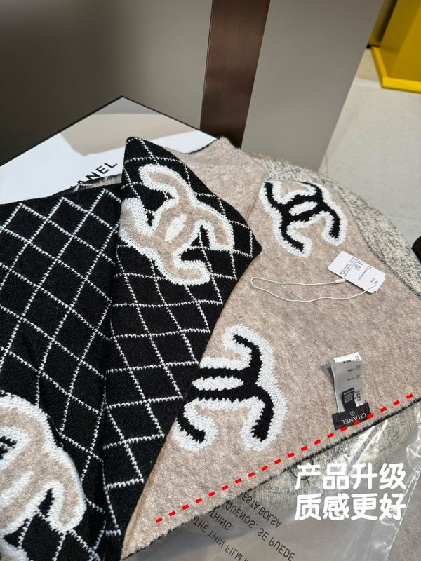 Chanel Scarf 35X180cm 100%羊绒 E50 (5)