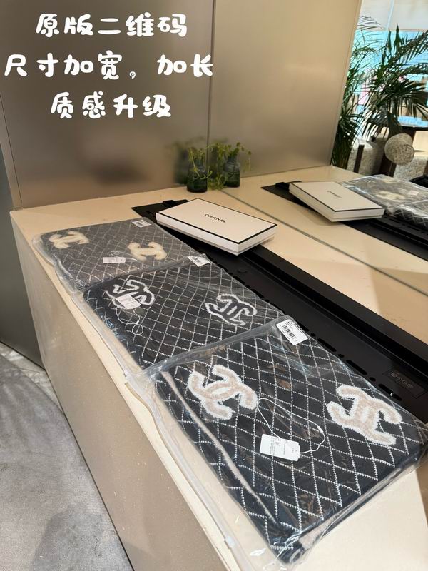 Chanel Scarf 35X180cm 100%羊绒 E50 (7)