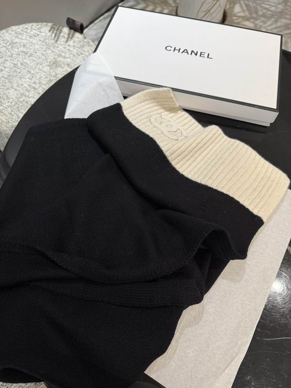 Chanel Scarf 35X180cm E33 (1)