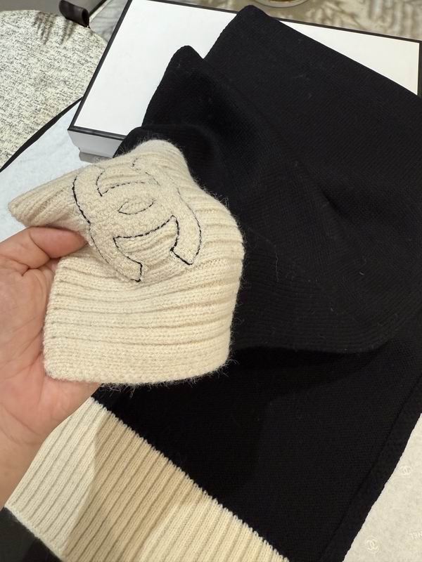Chanel Scarf 35X180cm E33 (4)