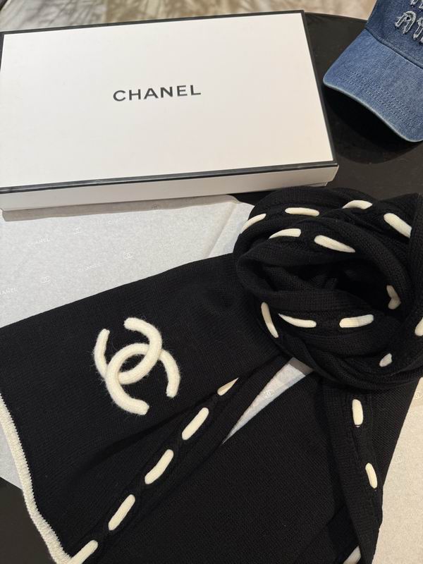 Chanel Scarf 35X180cm E49 (1)