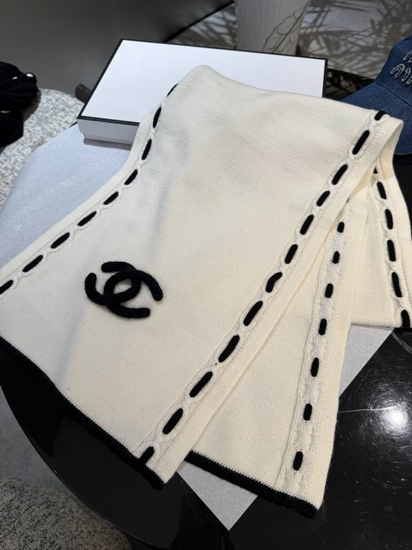 Chanel Scarf 35X180cm E49 (13)