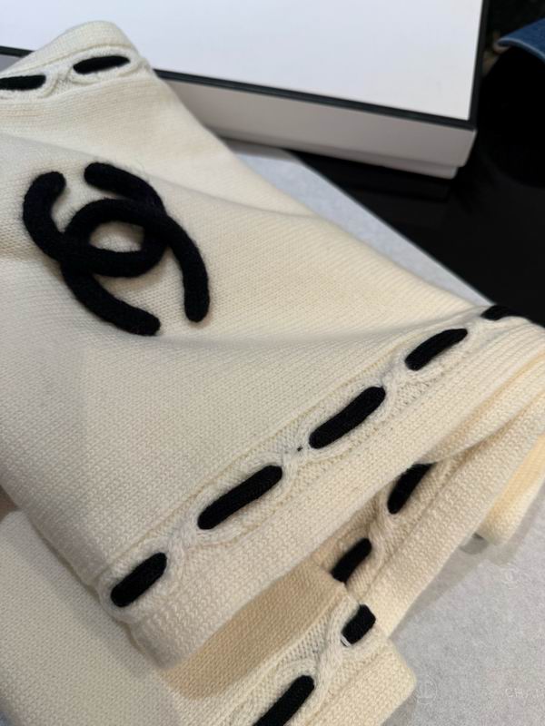 Chanel Scarf 35X180cm E49 (14)