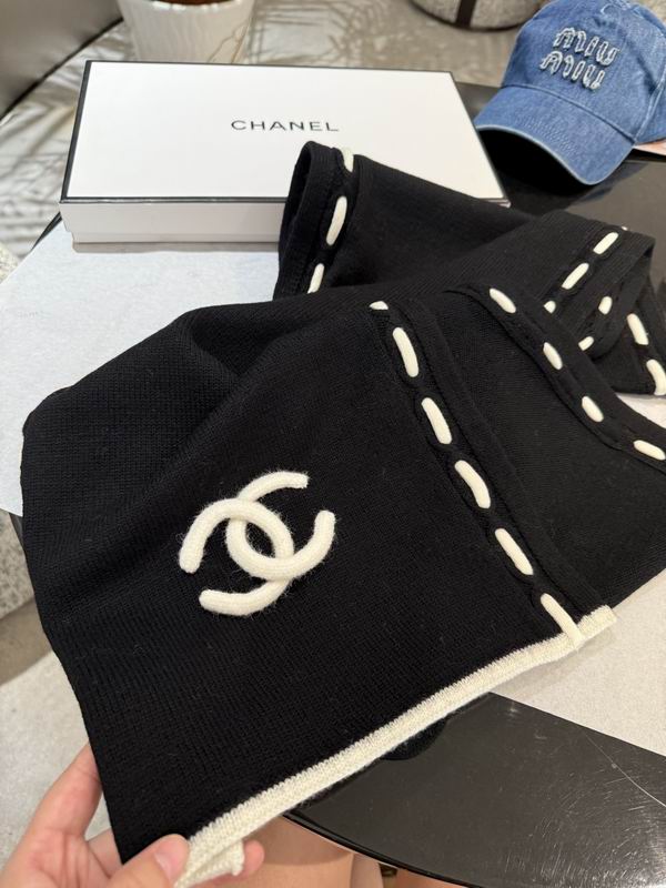 Chanel Scarf 35X180cm E49 (3)