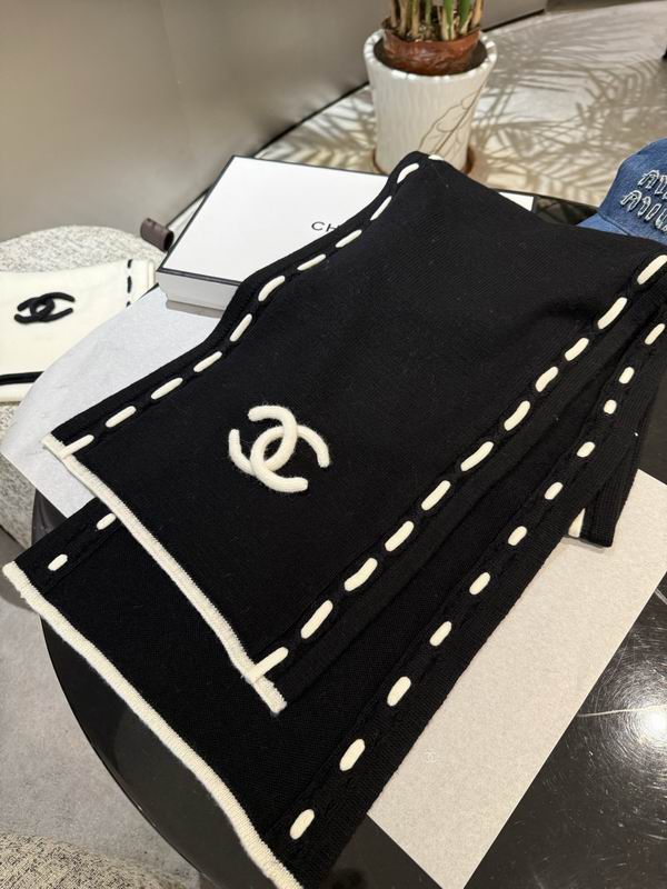 Chanel Scarf 35X180cm E49 (4)