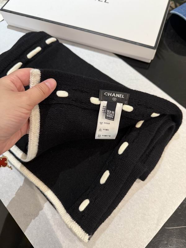 Chanel Scarf 35X180cm E49 (5)
