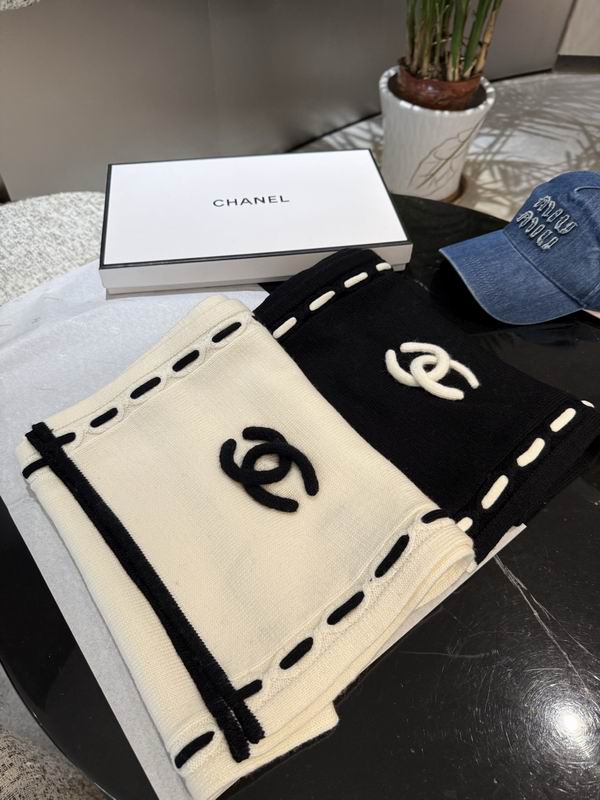 Chanel Scarf 35X180cm E49 (7)