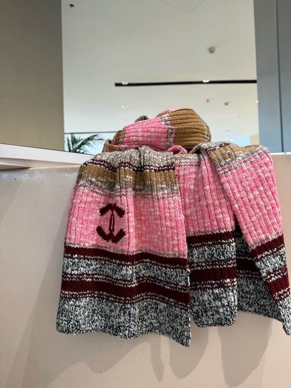 Chanel Scarf 35X190cm E32 (3)