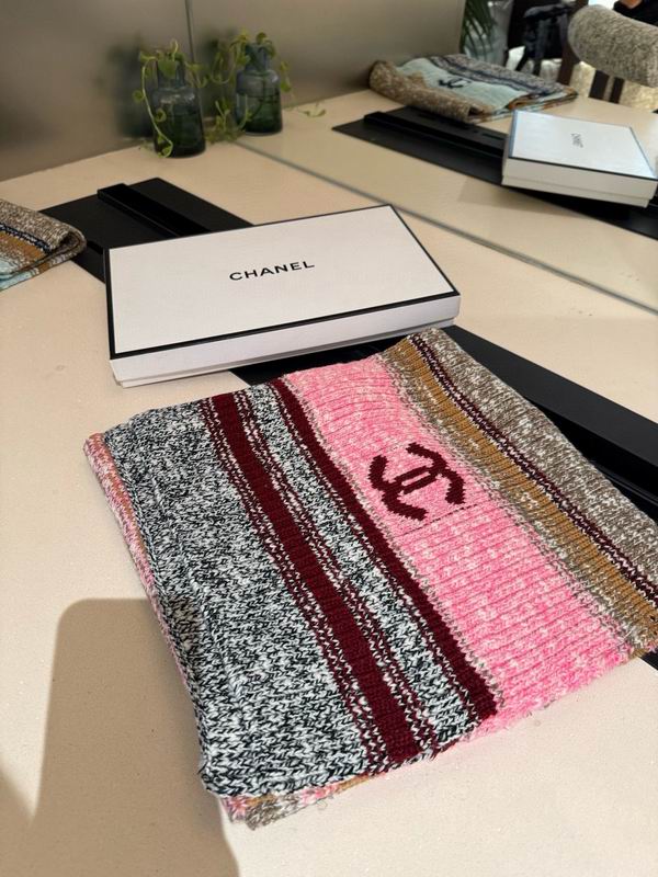 Chanel Scarf 35X190cm E32 (7)