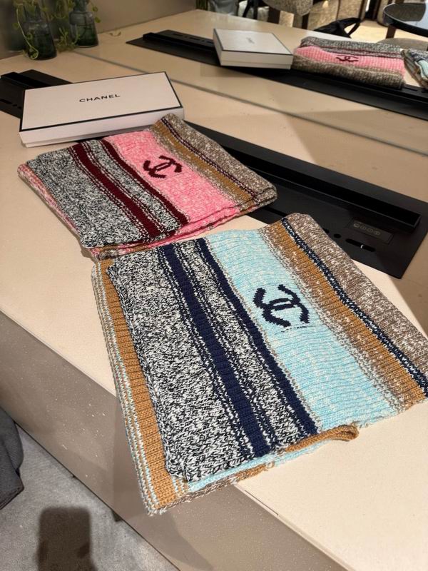 Chanel Scarf 35X190cm E32 (8)