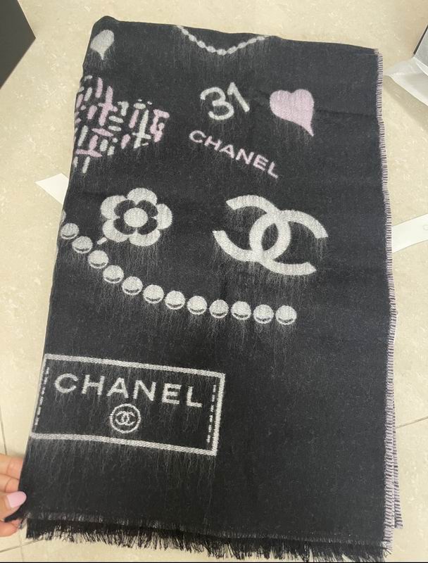 Chanel Scarf 50X200cm E40 (5)