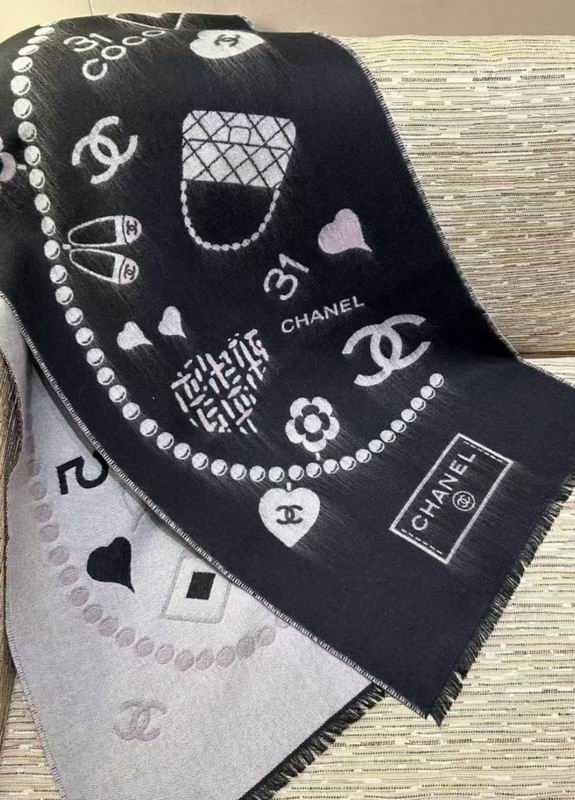Chanel Scarf 50X200cm E40 (6)