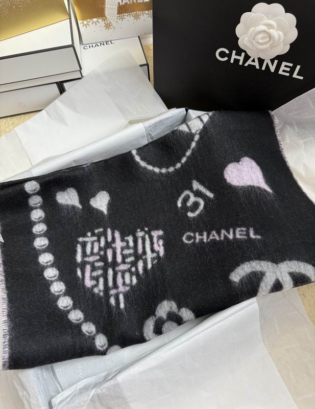 Chanel Scarf 50X200cm E40 (7)