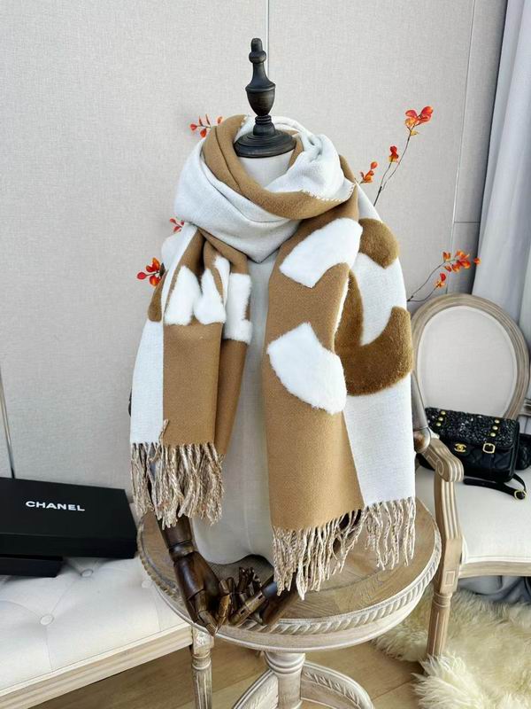 Chanel Scarf 70X200cm E93 (3)