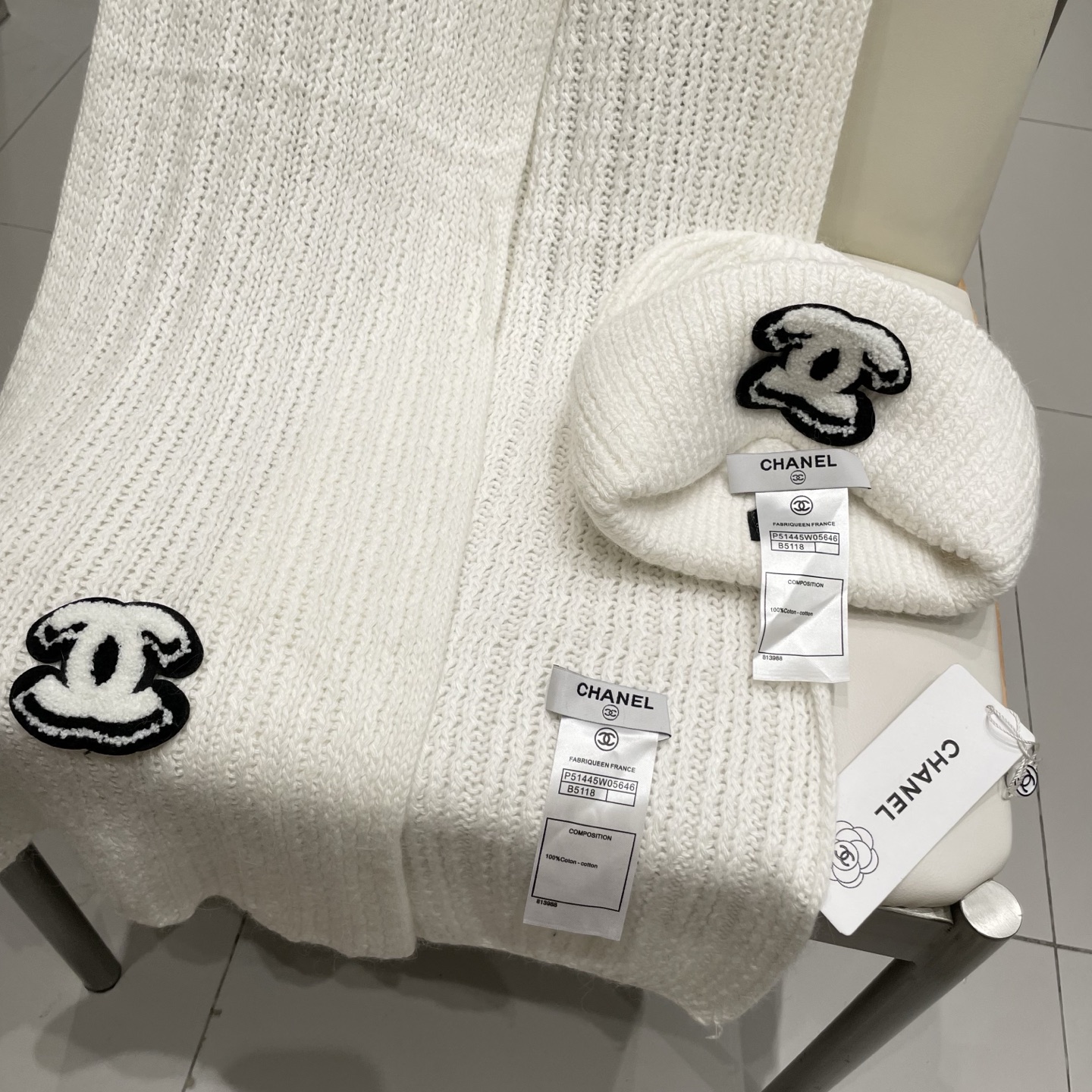 Chanel Scarf Hat (300)
