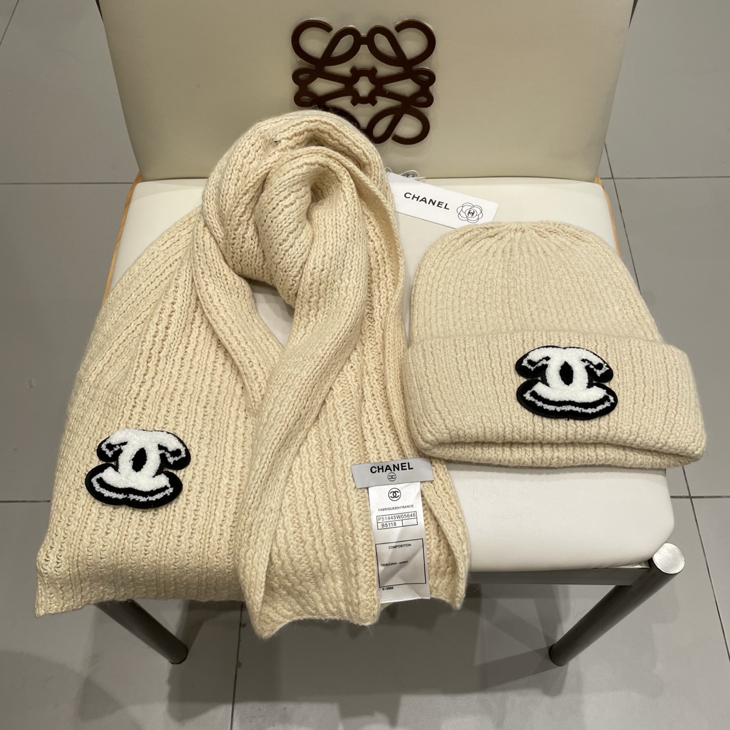 Chanel Scarf Hat (310)