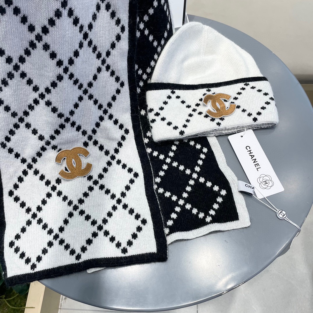 Chanel Scarf Hat (418)