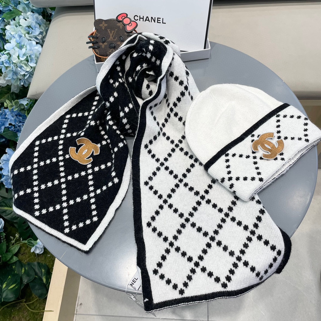 Chanel Scarf Hat (422)