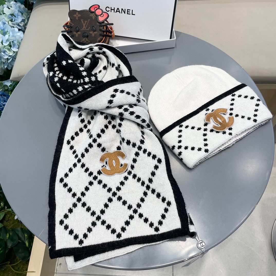 Chanel Scarf Hat (424)