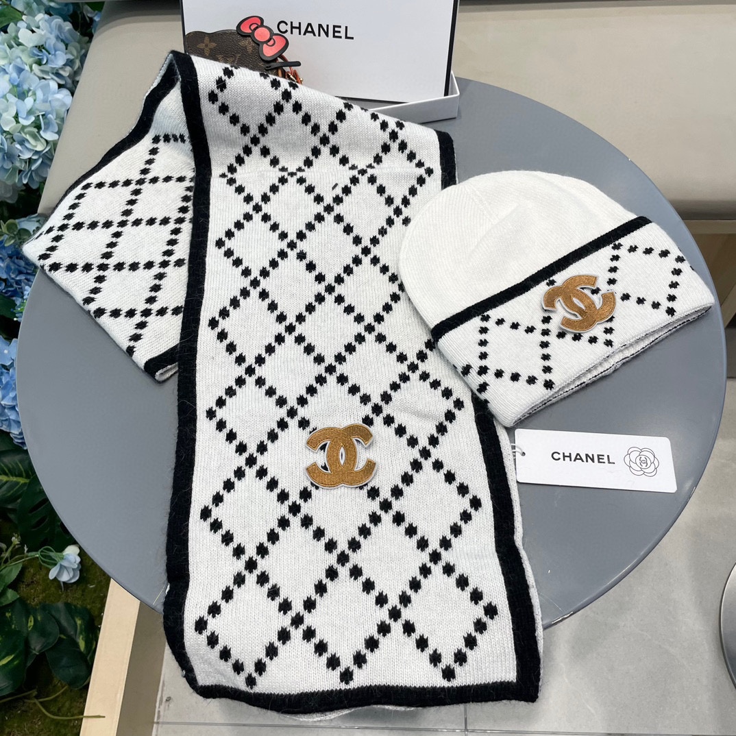 Chanel Scarf Hat (426)